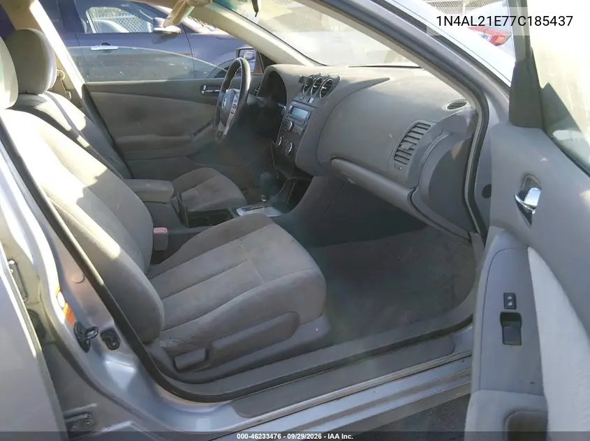 2007 NISSAN ALTIMA VIN 1N4AL21E77C185437 — фото 5