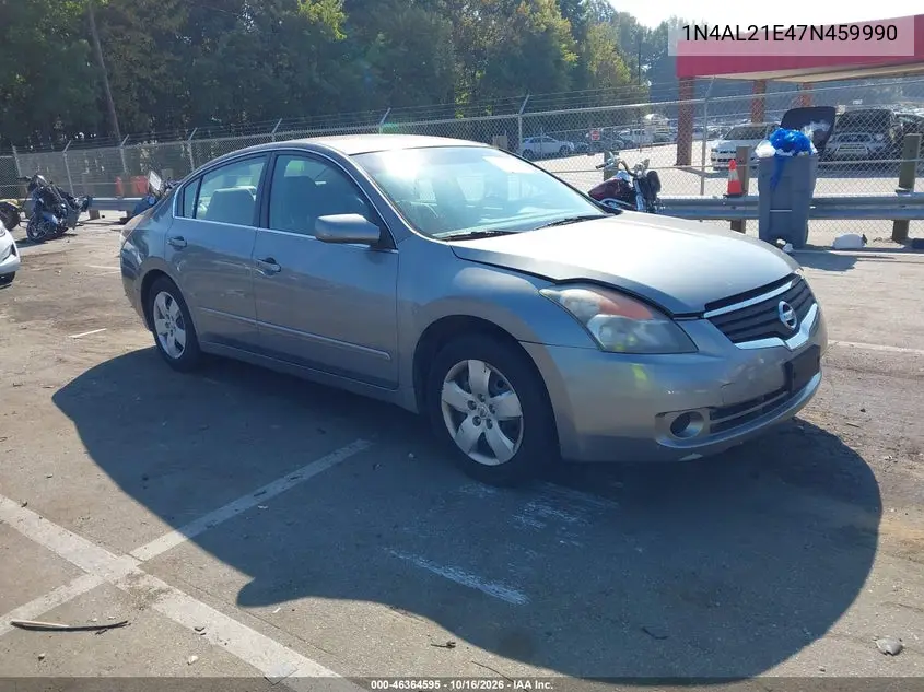 NISSAN ALTIMA 2007, VIN 1N4AL21E47N459990