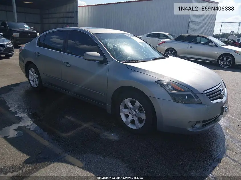NISSAN ALTIMA 2009, VIN 1N4AL21E69N406338