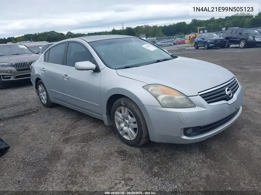 NISSAN ALTIMA 2009, VIN 1N4AL21E99N505123