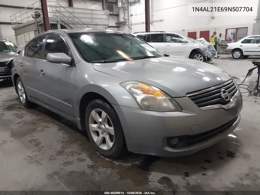 NISSAN ALTIMA 2009, VIN 1N4AL21E69N507704