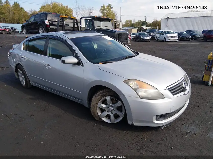 NISSAN ALTIMA 2009, VIN 1N4AL21E79N495143
