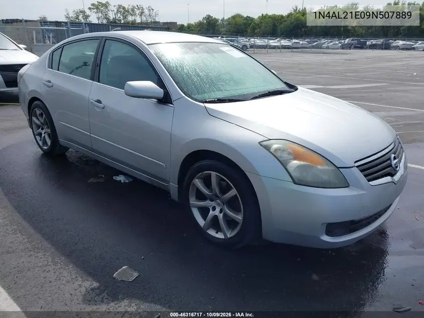 NISSAN ALTIMA 2009, VIN 1N4AL21E09N507889