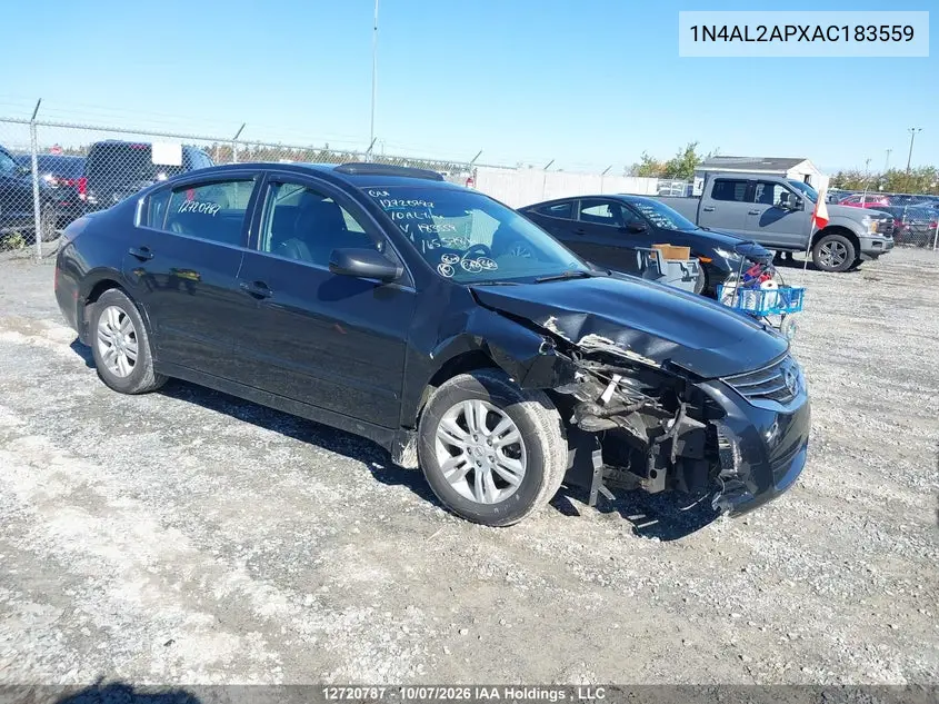 NISSAN ALTIMA 2010, VIN 1N4AL2APXAC183559
