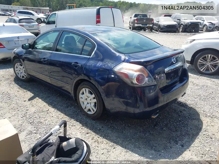 2010 NISSAN ALTIMA VIN 1N4AL2AP2AN504305 — фото 3
