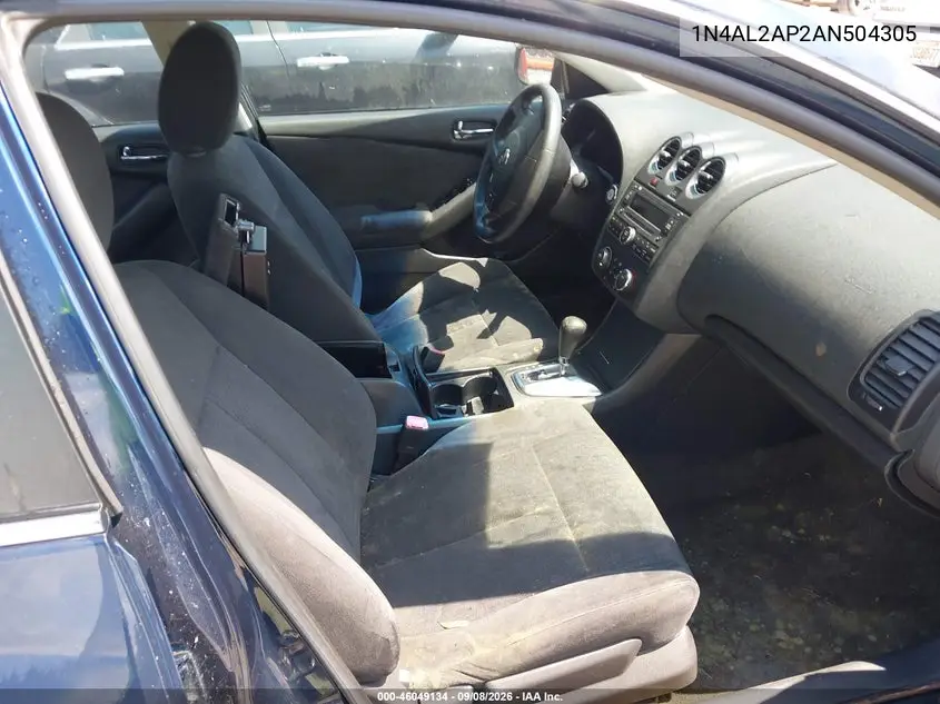 2010 NISSAN ALTIMA VIN 1N4AL2AP2AN504305 — фото 5