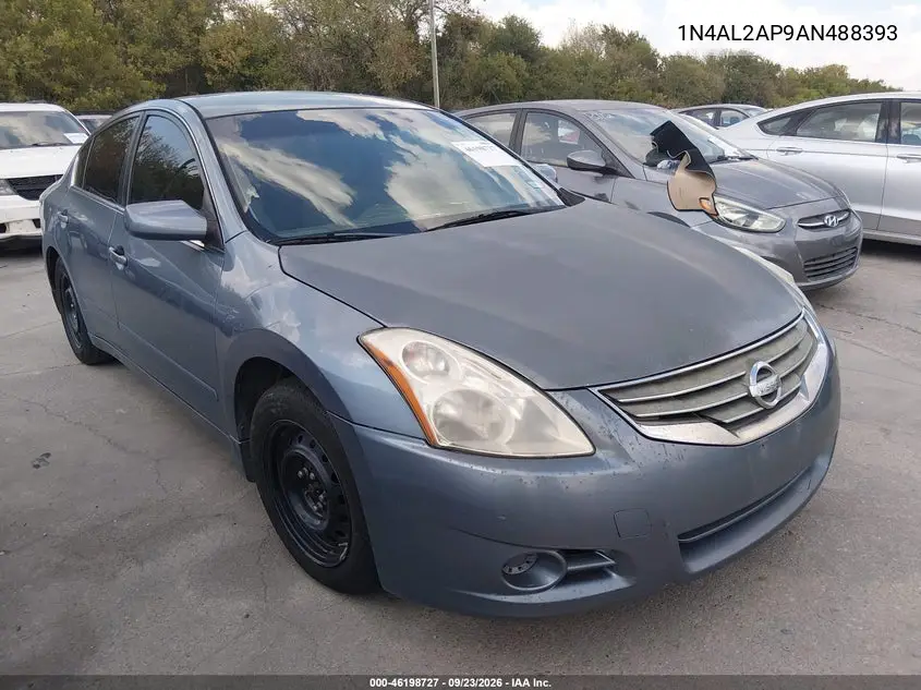 NISSAN ALTIMA 2010, VIN 1N4AL2AP9AN488393