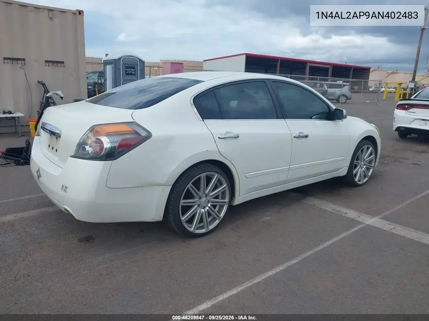 2010 NISSAN ALTIMA VIN 1N4AL2AP9AN402483 — фото 4