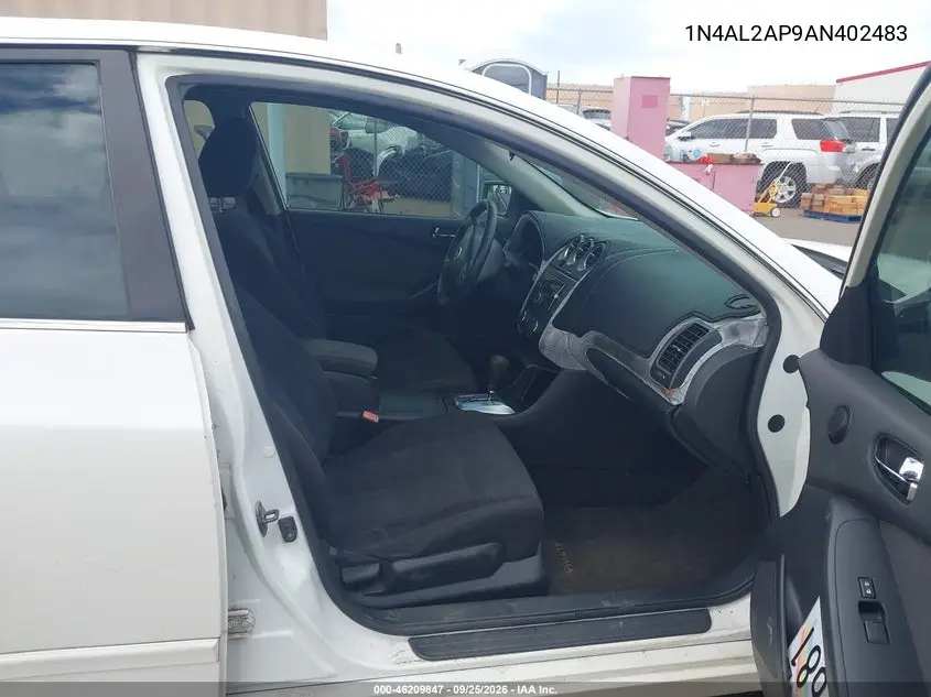 2010 NISSAN ALTIMA VIN 1N4AL2AP9AN402483 — фото 5