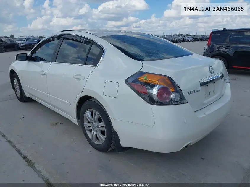 2010 NISSAN ALTIMA VIN 1N4AL2AP3AN466065 — фото 3
