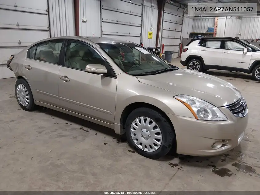 NISSAN ALTIMA 2010, VIN 1N4AL2AP7AN541057