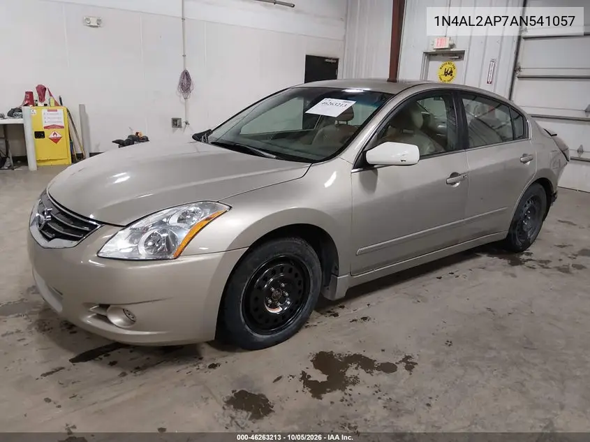 2010 NISSAN ALTIMA VIN 1N4AL2AP7AN541057 — фото 2