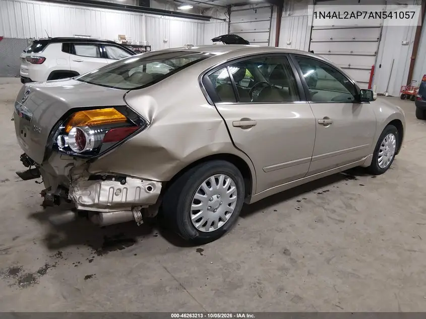 2010 NISSAN ALTIMA VIN 1N4AL2AP7AN541057 — фото 4
