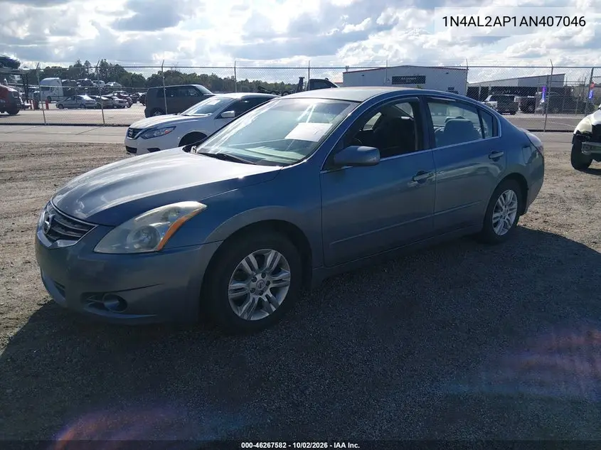 2010 NISSAN ALTIMA VIN 1N4AL2AP1AN407046 — фото 2