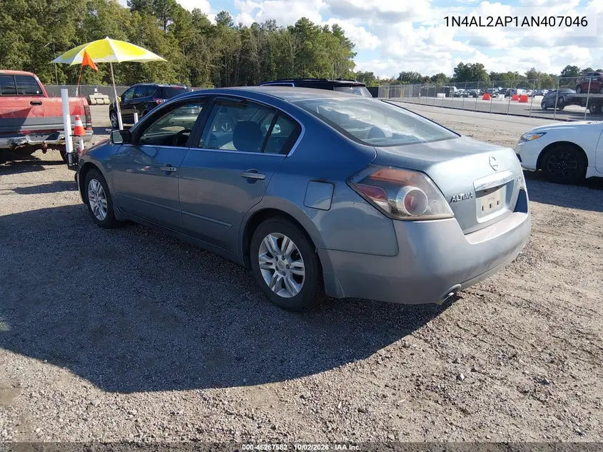 2010 NISSAN ALTIMA VIN 1N4AL2AP1AN407046 — фото 3
