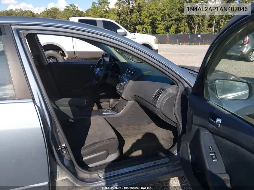 2010 NISSAN ALTIMA VIN 1N4AL2AP1AN407046 — фото 5