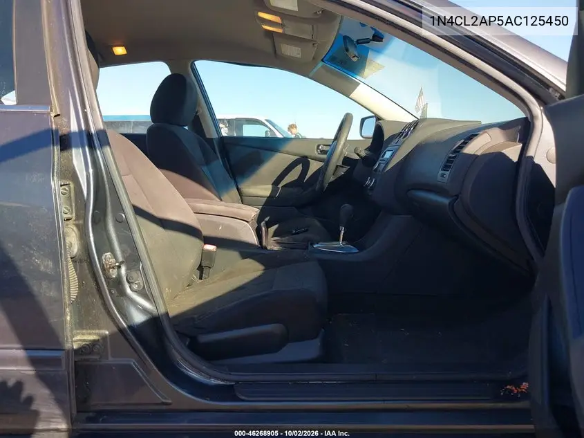 2010 NISSAN ALTIMA VIN 1N4CL2AP5AC125450 — фото 5