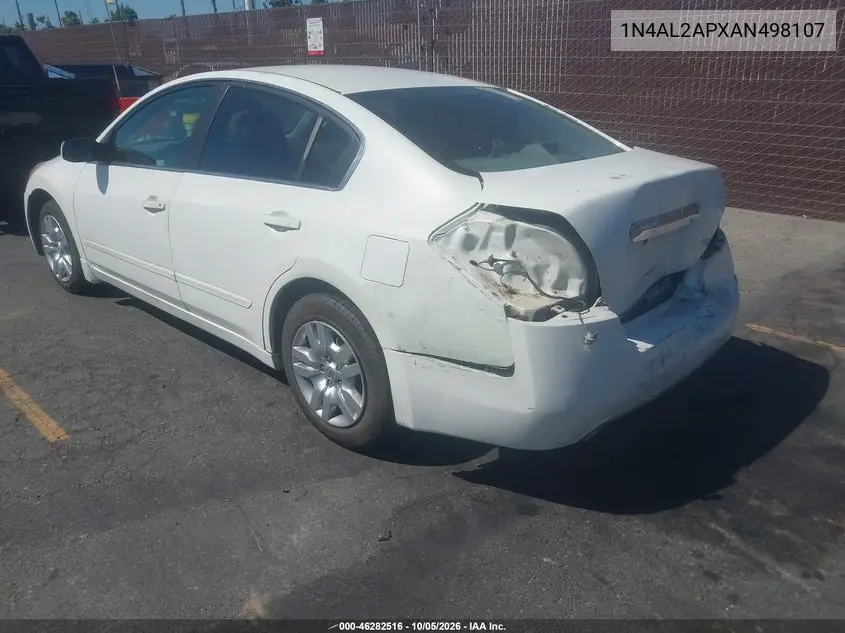 2010 NISSAN ALTIMA VIN 1N4AL2APXAN498107 — фото 3