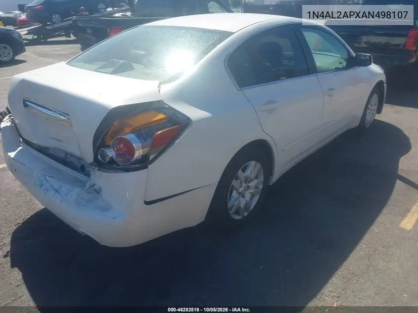 2010 NISSAN ALTIMA VIN 1N4AL2APXAN498107 — фото 4
