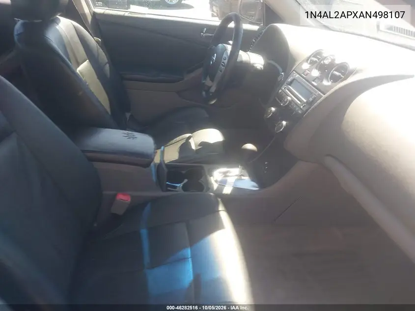 2010 NISSAN ALTIMA VIN 1N4AL2APXAN498107 — фото 5