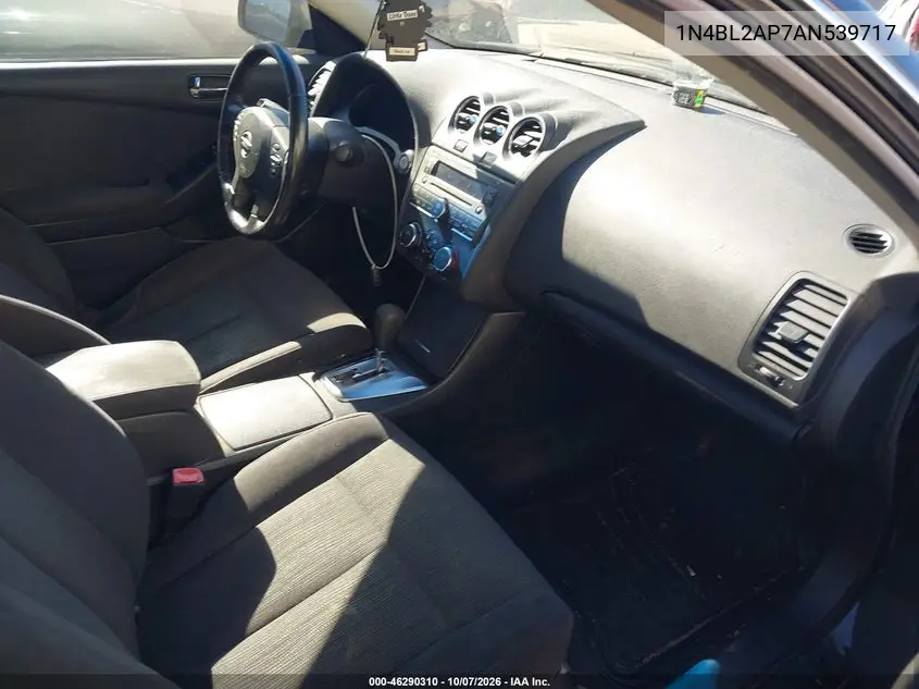 2010 NISSAN ALTIMA VIN 1N4BL2AP7AN539717 — фото 5