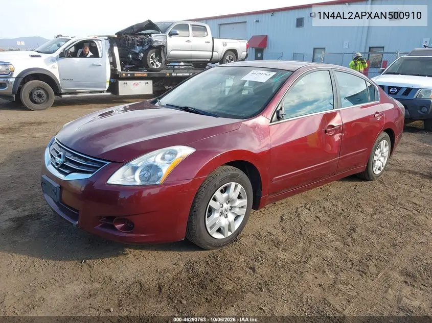 2010 NISSAN ALTIMA VIN 1N4AL2APXAN500910 — фото 2