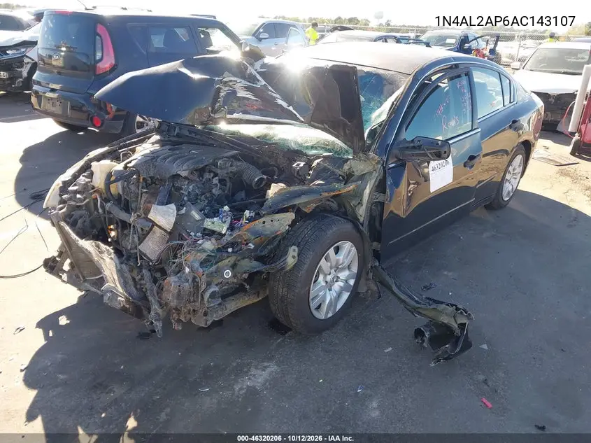 2010 NISSAN ALTIMA VIN 1N4AL2AP6AC143107 — фото 2