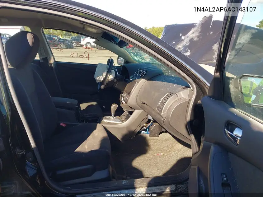2010 NISSAN ALTIMA VIN 1N4AL2AP6AC143107 — фото 5