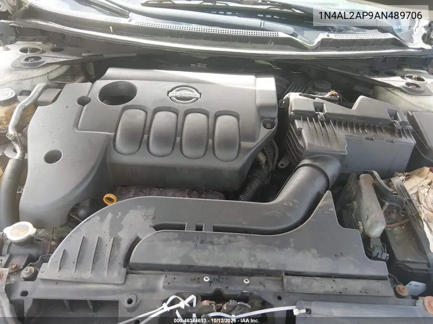 2010 NISSAN ALTIMA VIN 1N4AL2AP9AN489706 — фото 10