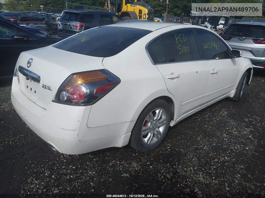 2010 NISSAN ALTIMA VIN 1N4AL2AP9AN489706 — фото 4