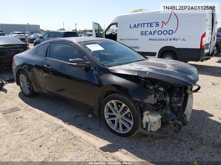 NISSAN ALTIMA 2010, VIN 1N4BL2EP2AC112662