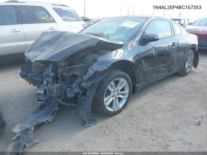 2011 NISSAN ALTIMA VIN 1N4AL2EP4BC167353 — фото 2