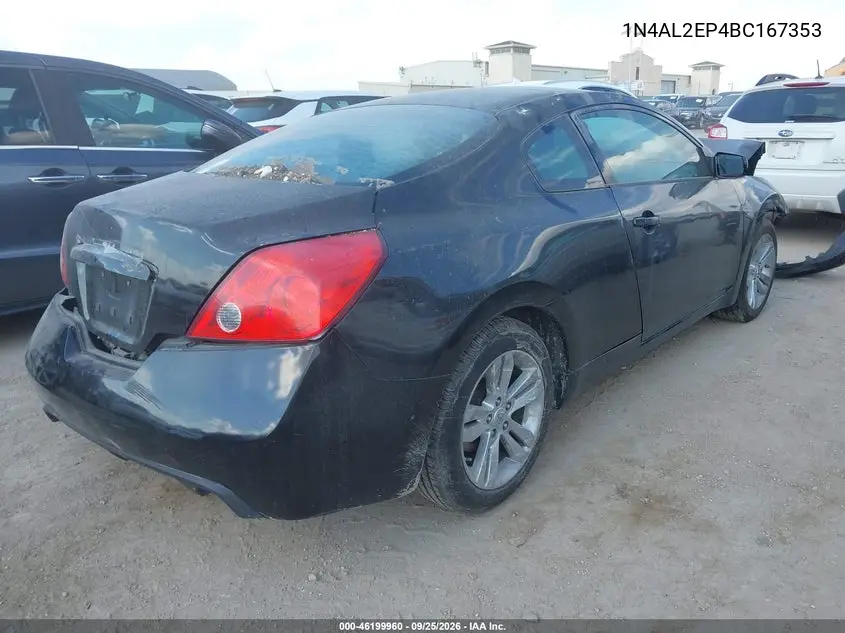 2011 NISSAN ALTIMA VIN 1N4AL2EP4BC167353 — фото 4