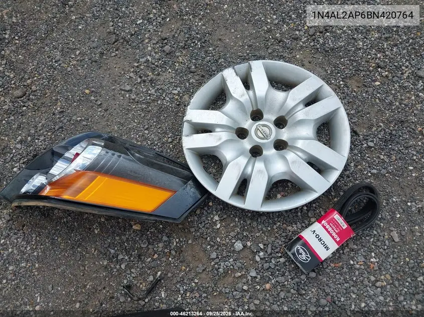 2011 NISSAN ALTIMA VIN 1N4AL2AP6BN420764 — фото 12