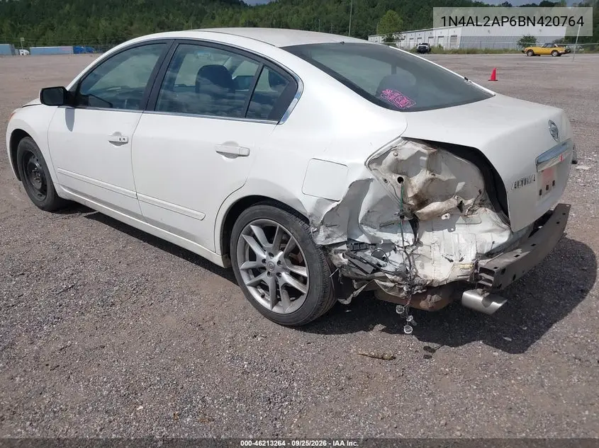 2011 NISSAN ALTIMA VIN 1N4AL2AP6BN420764 — фото 3