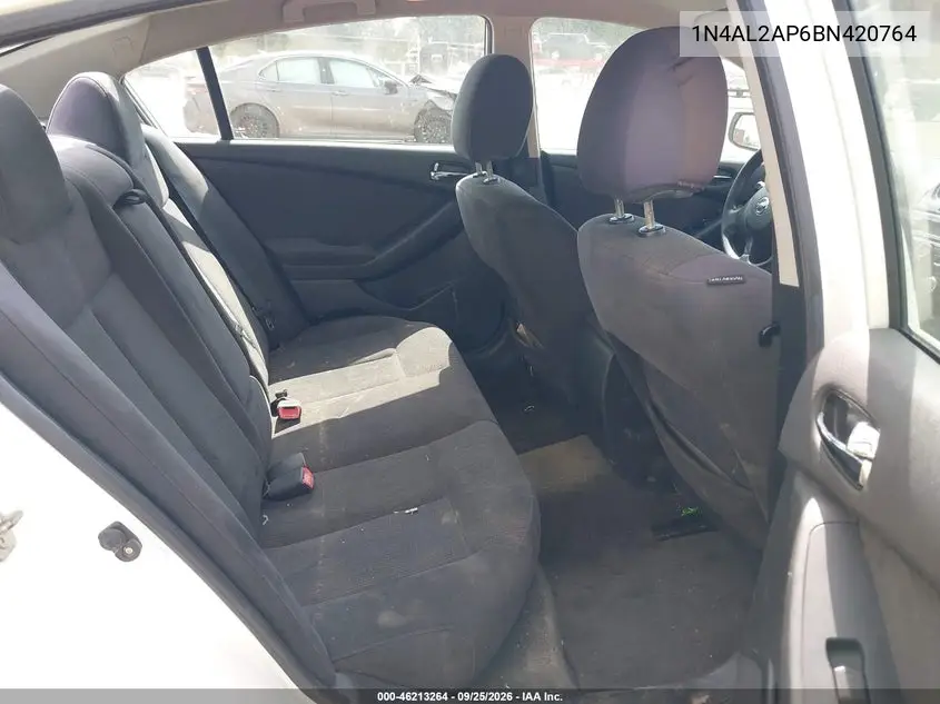 2011 NISSAN ALTIMA VIN 1N4AL2AP6BN420764 — фото 8