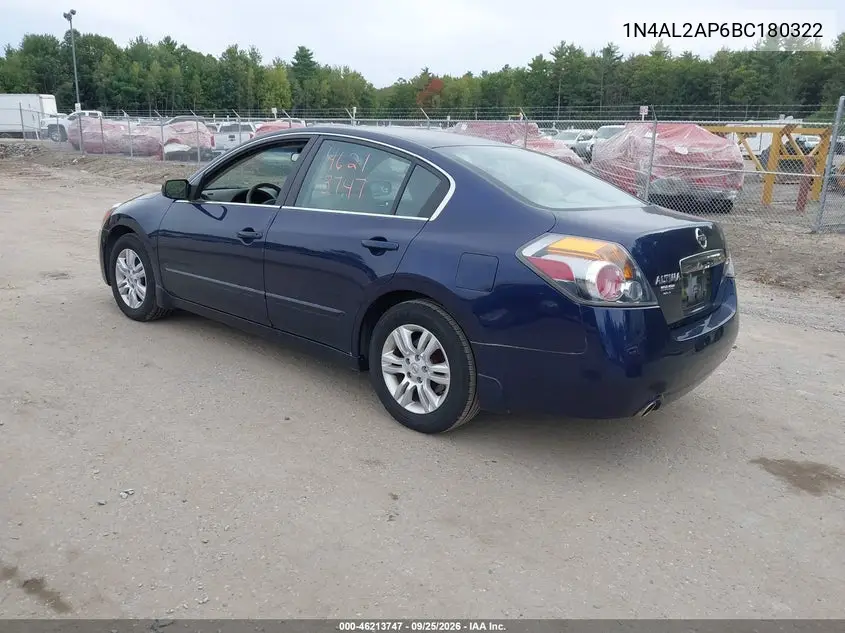 2011 NISSAN ALTIMA VIN 1N4AL2AP6BC180322 — фото 3