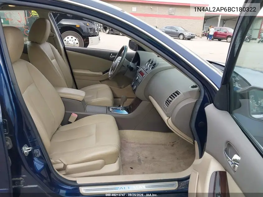 2011 NISSAN ALTIMA VIN 1N4AL2AP6BC180322 — фото 5