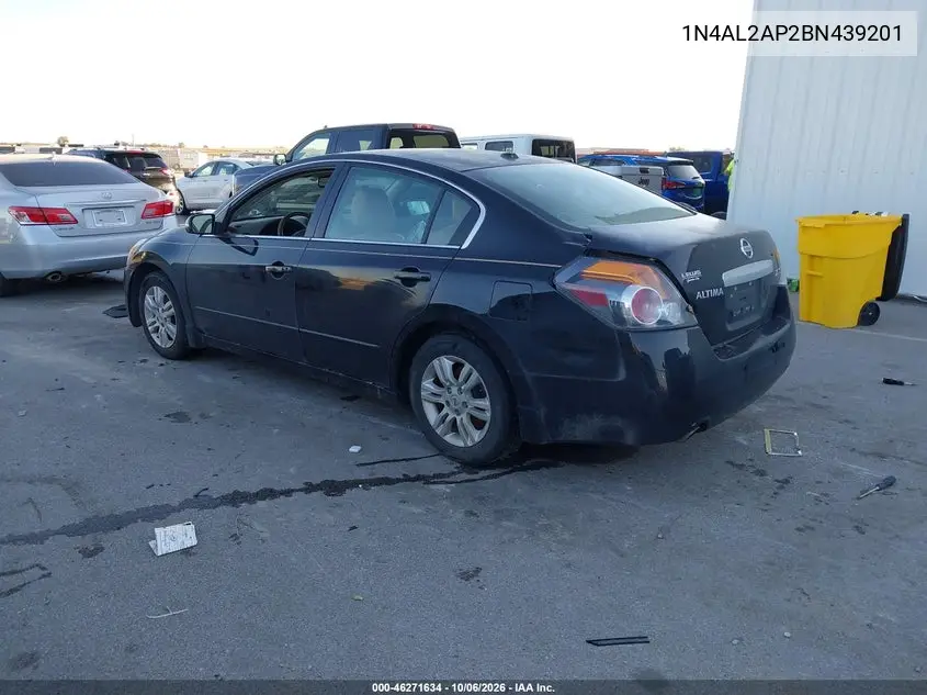 2011 NISSAN ALTIMA VIN 1N4AL2AP2BN439201 — фото 3