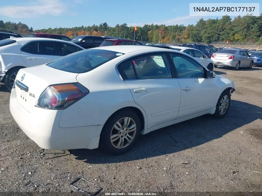 2011 NISSAN ALTIMA VIN 1N4AL2AP7BC177137 — фото 4