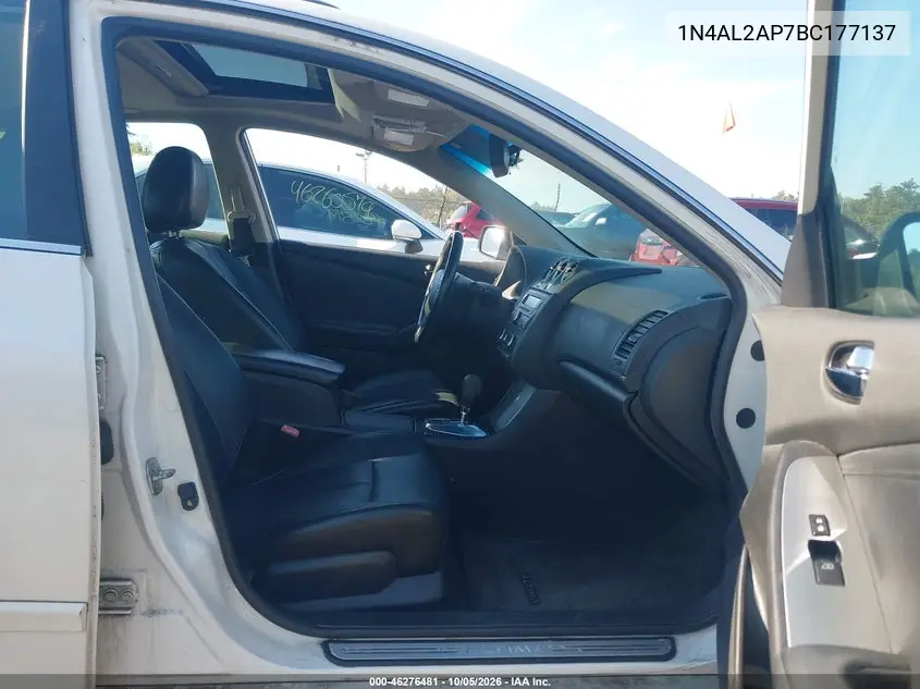 2011 NISSAN ALTIMA VIN 1N4AL2AP7BC177137 — фото 5