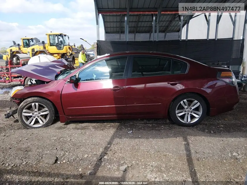 2011 NISSAN ALTIMA VIN 1N4BL2AP8BN497477 — фото 14