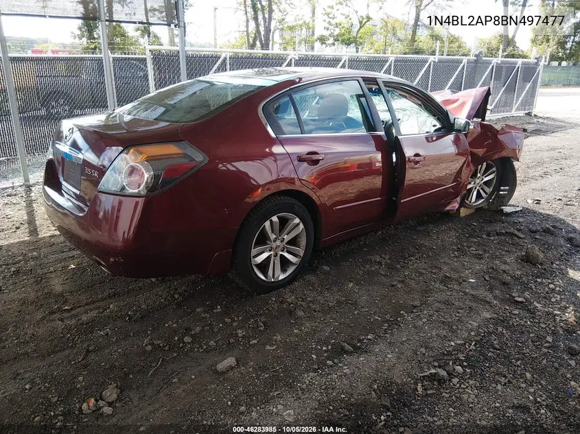 2011 NISSAN ALTIMA VIN 1N4BL2AP8BN497477 — фото 4