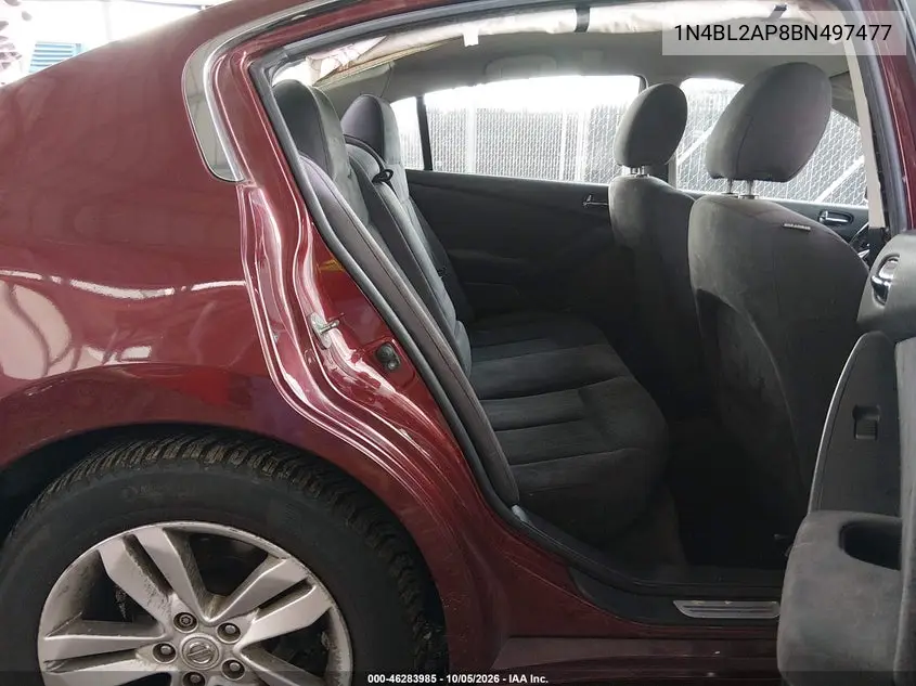 2011 NISSAN ALTIMA VIN 1N4BL2AP8BN497477 — фото 8