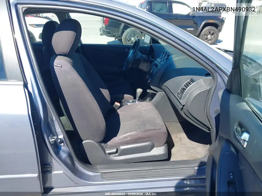 2011 NISSAN ALTIMA VIN 1N4AL2APXBN490932 — фото 5
