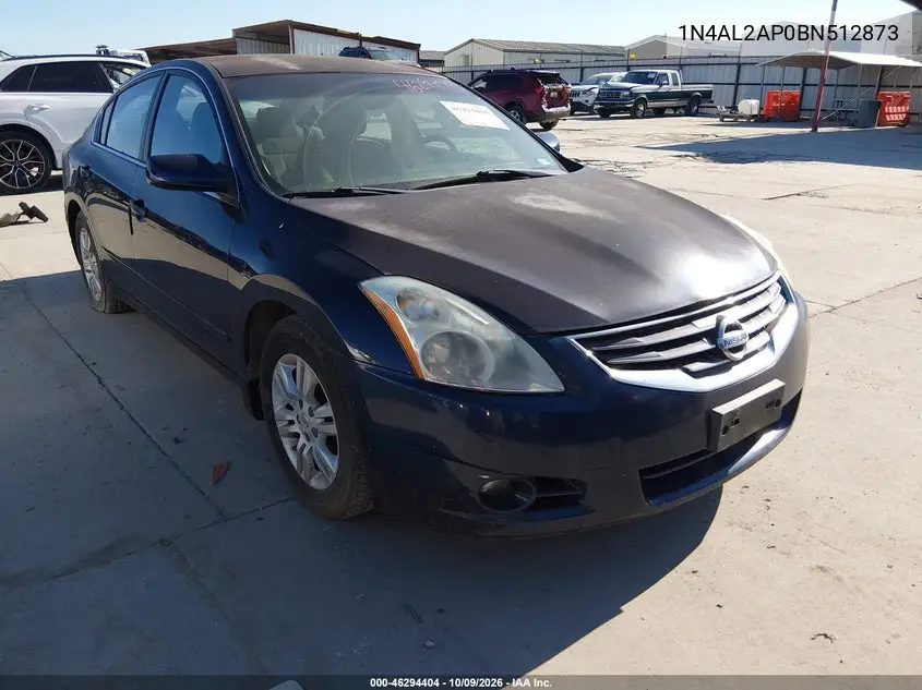 NISSAN ALTIMA 2011, VIN 1N4AL2AP0BN512873