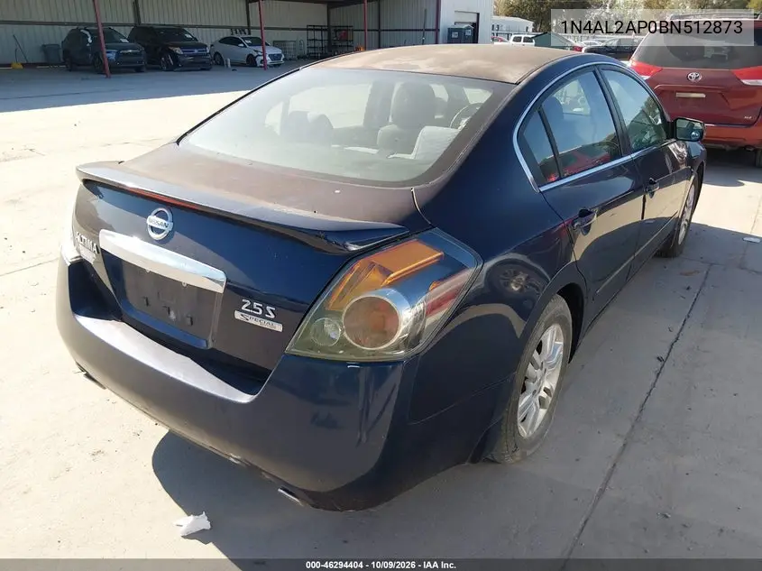 2011 NISSAN ALTIMA VIN 1N4AL2AP0BN512873 — фото 4