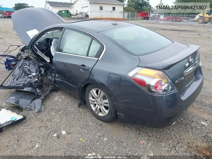 2011 NISSAN ALTIMA VIN 1N4AL2AP5BN421307 — фото 3