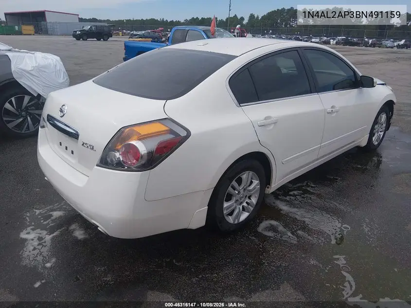 2011 NISSAN ALTIMA VIN 1N4AL2AP3BN491159 — фото 4