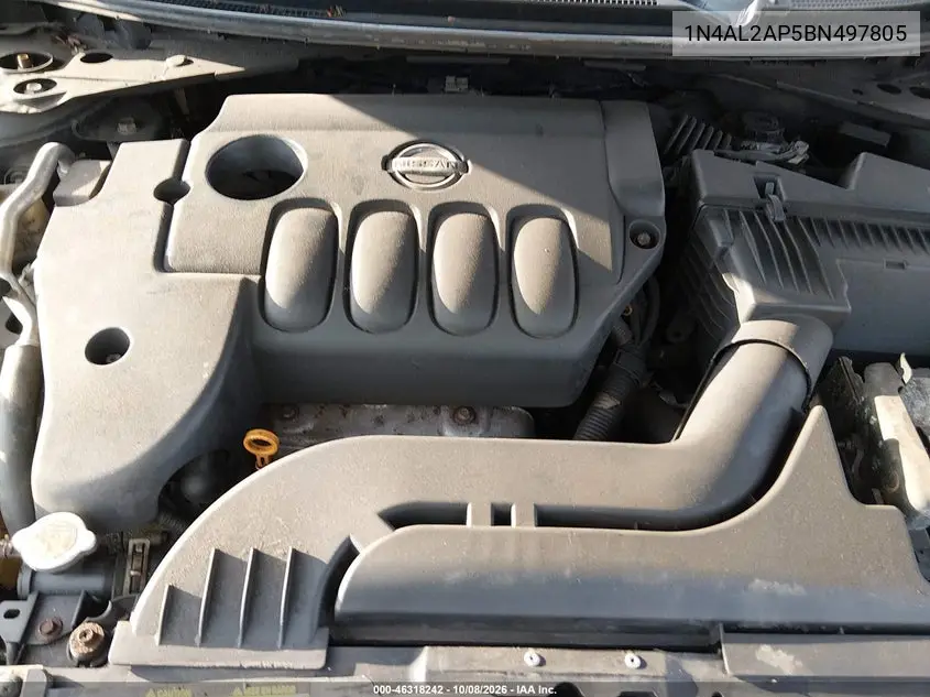 2011 NISSAN ALTIMA VIN 1N4AL2AP5BN497805 — фото 10